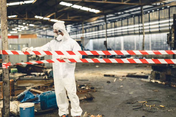 Professional Biohazard technician working in Lebanon, KY